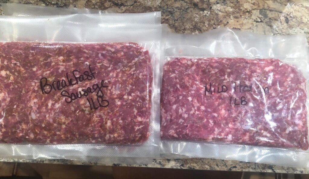 Ground pork